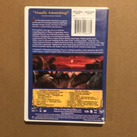 Walt Disney Dinosaur DVD - Picture 3 of 3